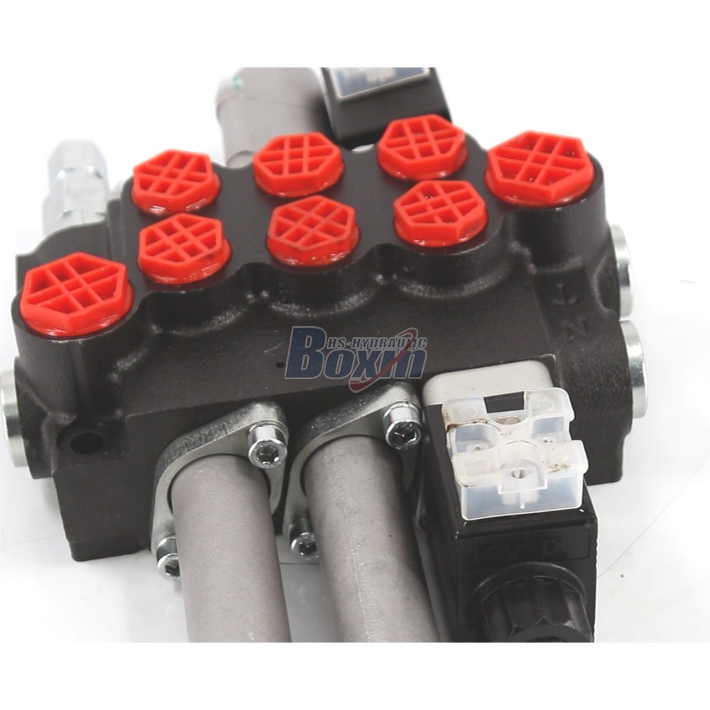 P40 Series Solenoid and Cable Control Hydraulic Monoblock Valve detail image